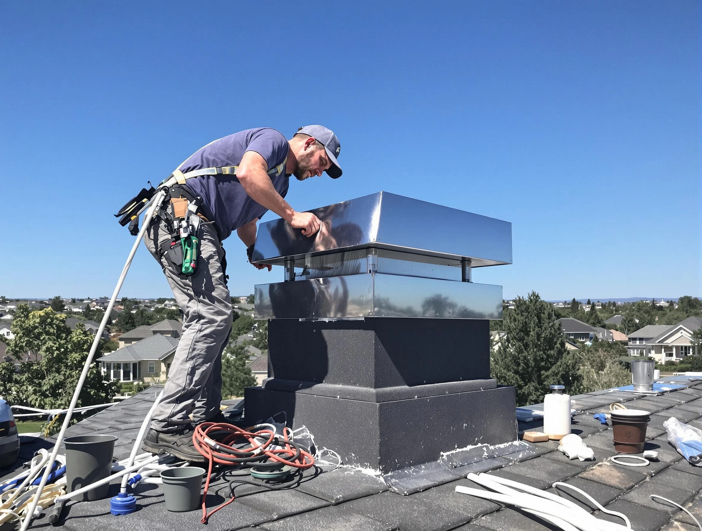 Chimney Cap Services service in Stone Mountain, GA